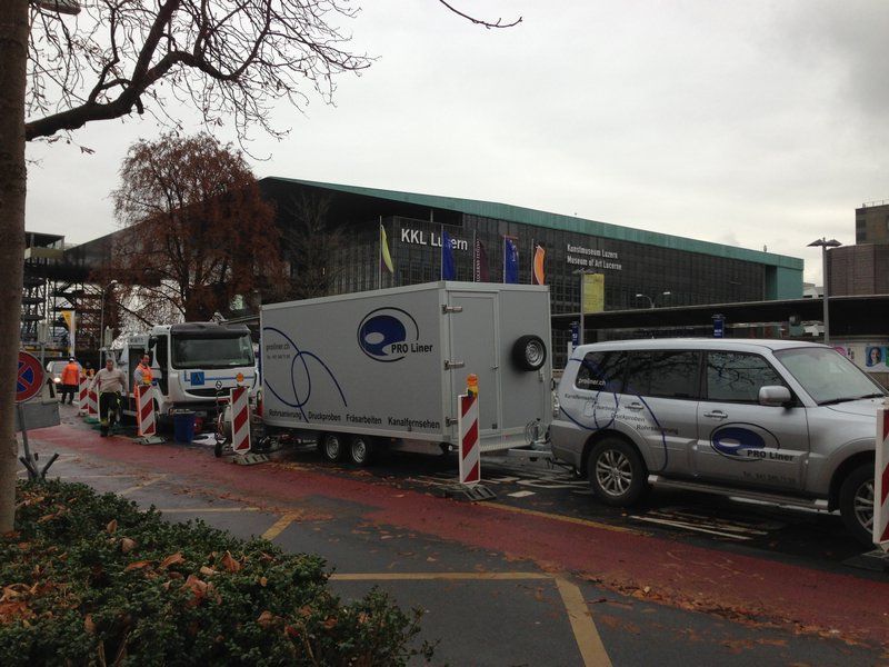 Fahrzeug PRO Liner Rohrsanierung