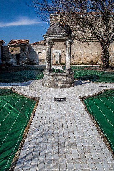 Cour intérieure du Siège - Grand-Angoulême