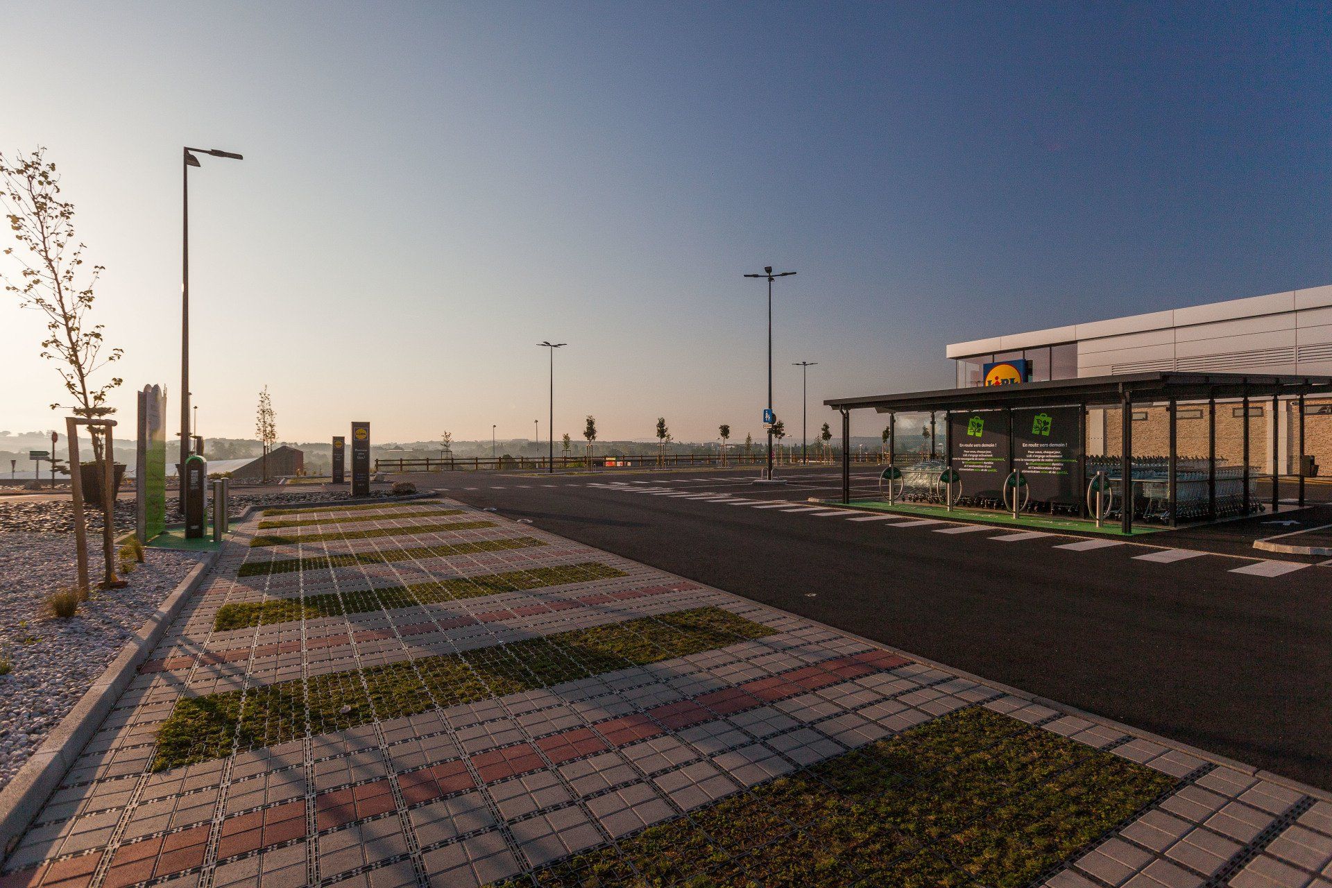 Aménagement cour intérieure