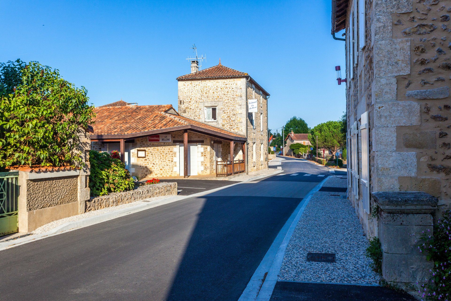 Aménagement d'un bourg