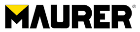 El logotipo de la empresa Maurer, que muestra la palabra