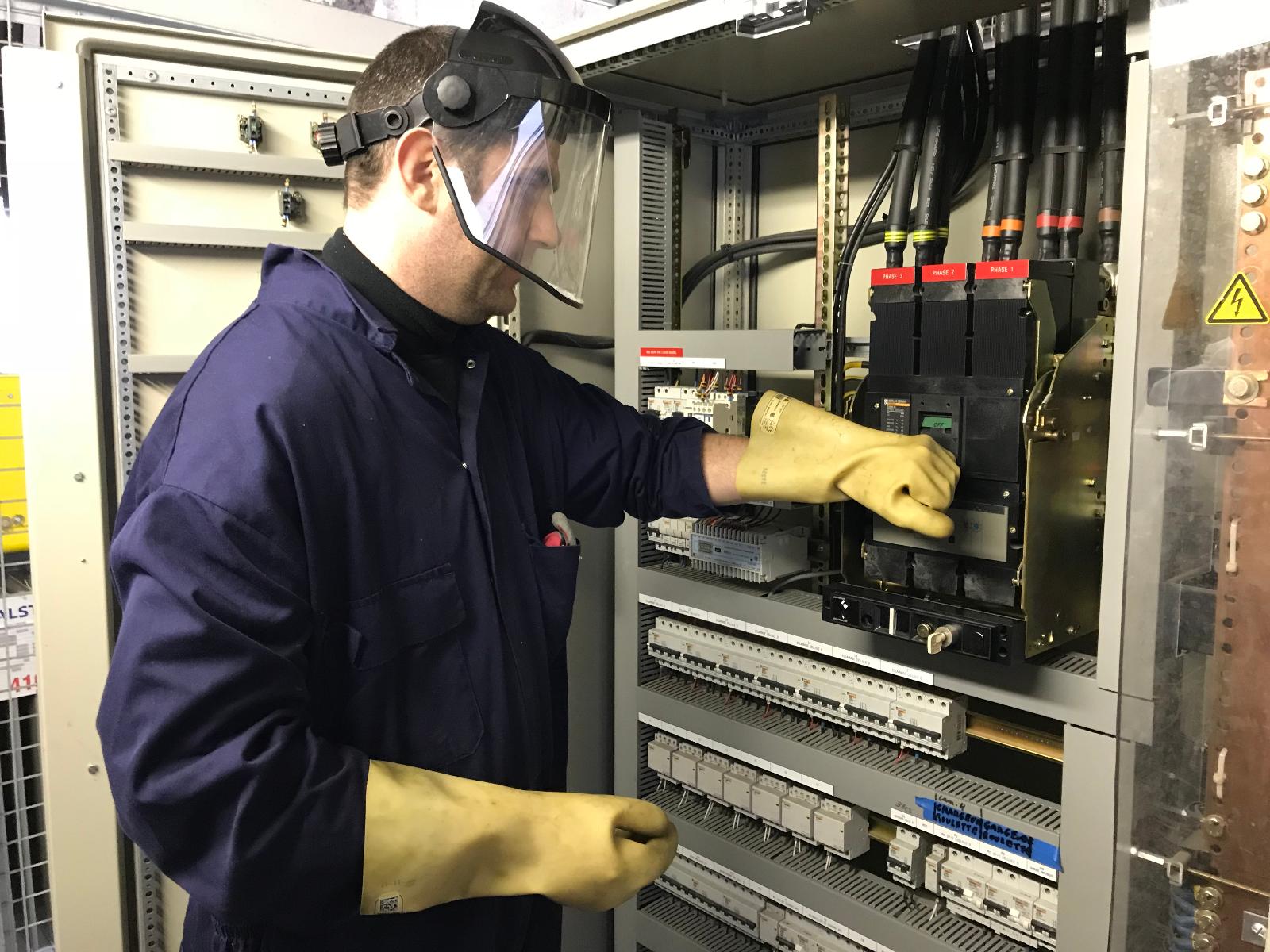 Intervention armoire électrique