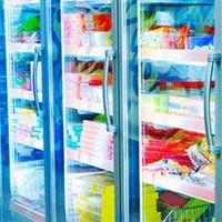 réfrigérateur en supérette