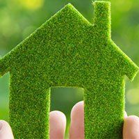 maison écologique miniature