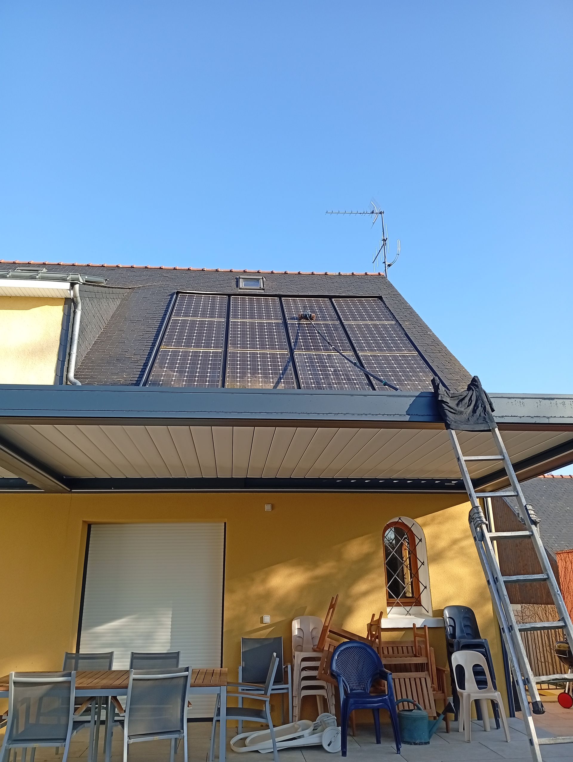 nettoyage panneau solaire 