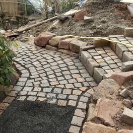 Pflastersteine - Berweger Gartenbau AG