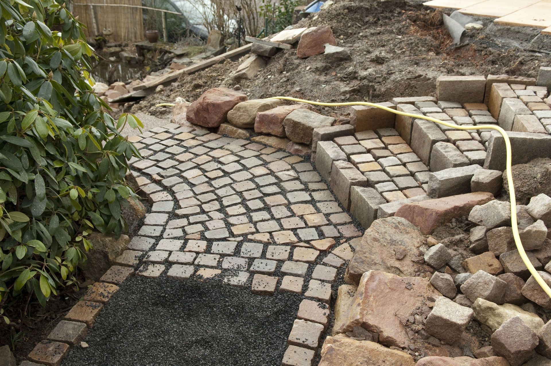 Pflastersteine - Berweger Gartenbau AG