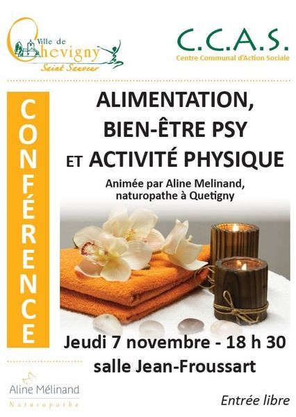 Conférence à Chevigny-Saint-Sauveur