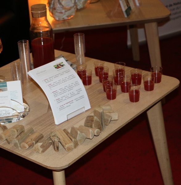Dégustation jus de légumes et fruits