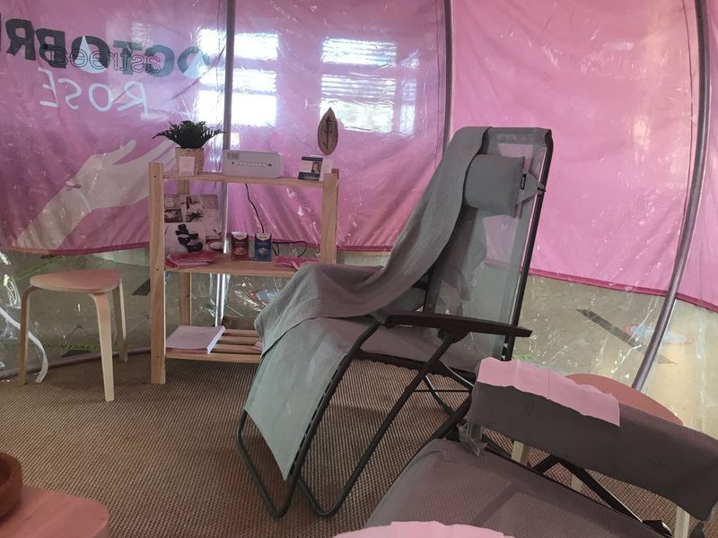 Un instant bien-être pour les patients du CGFL