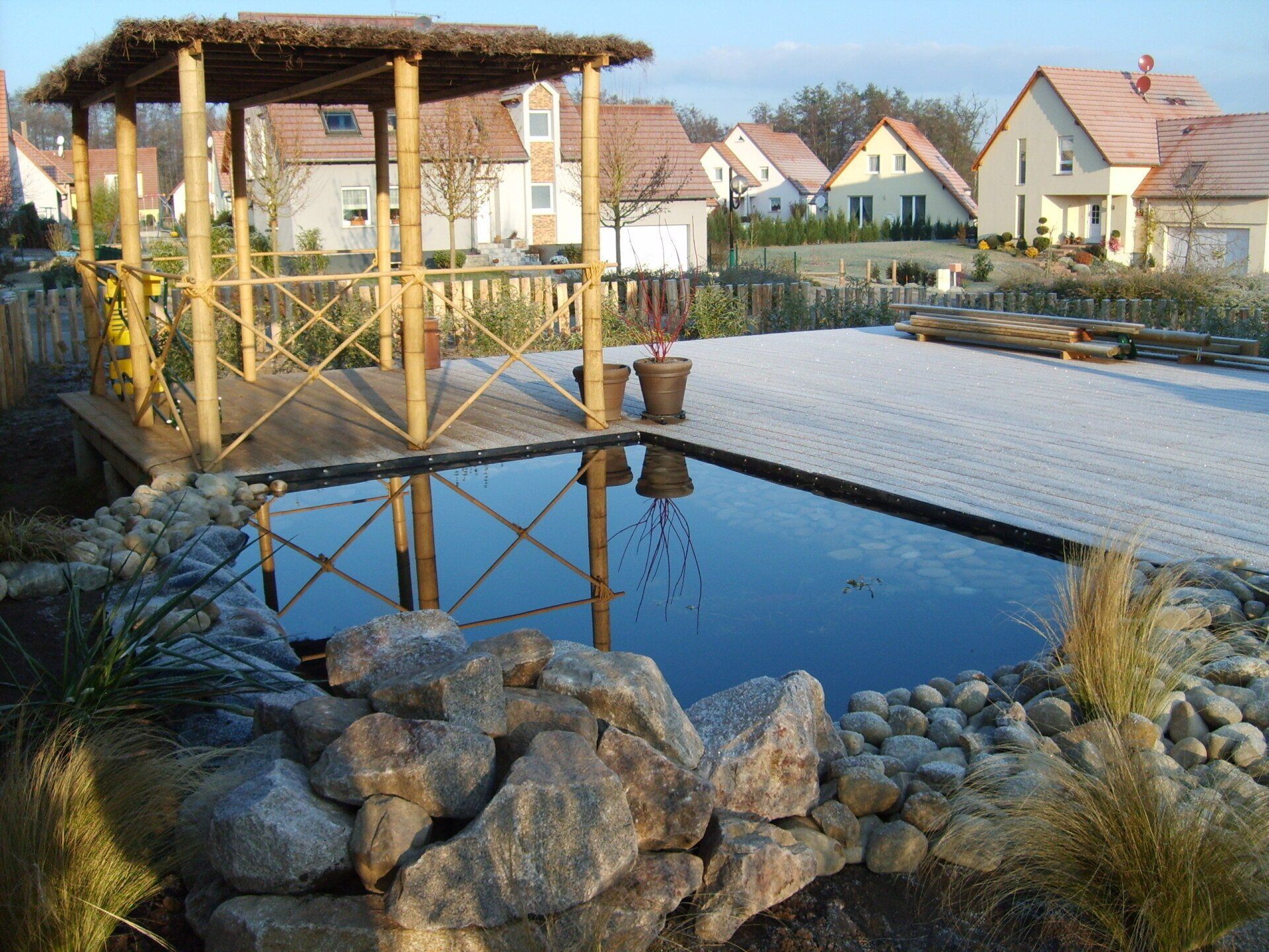 Création de bassins