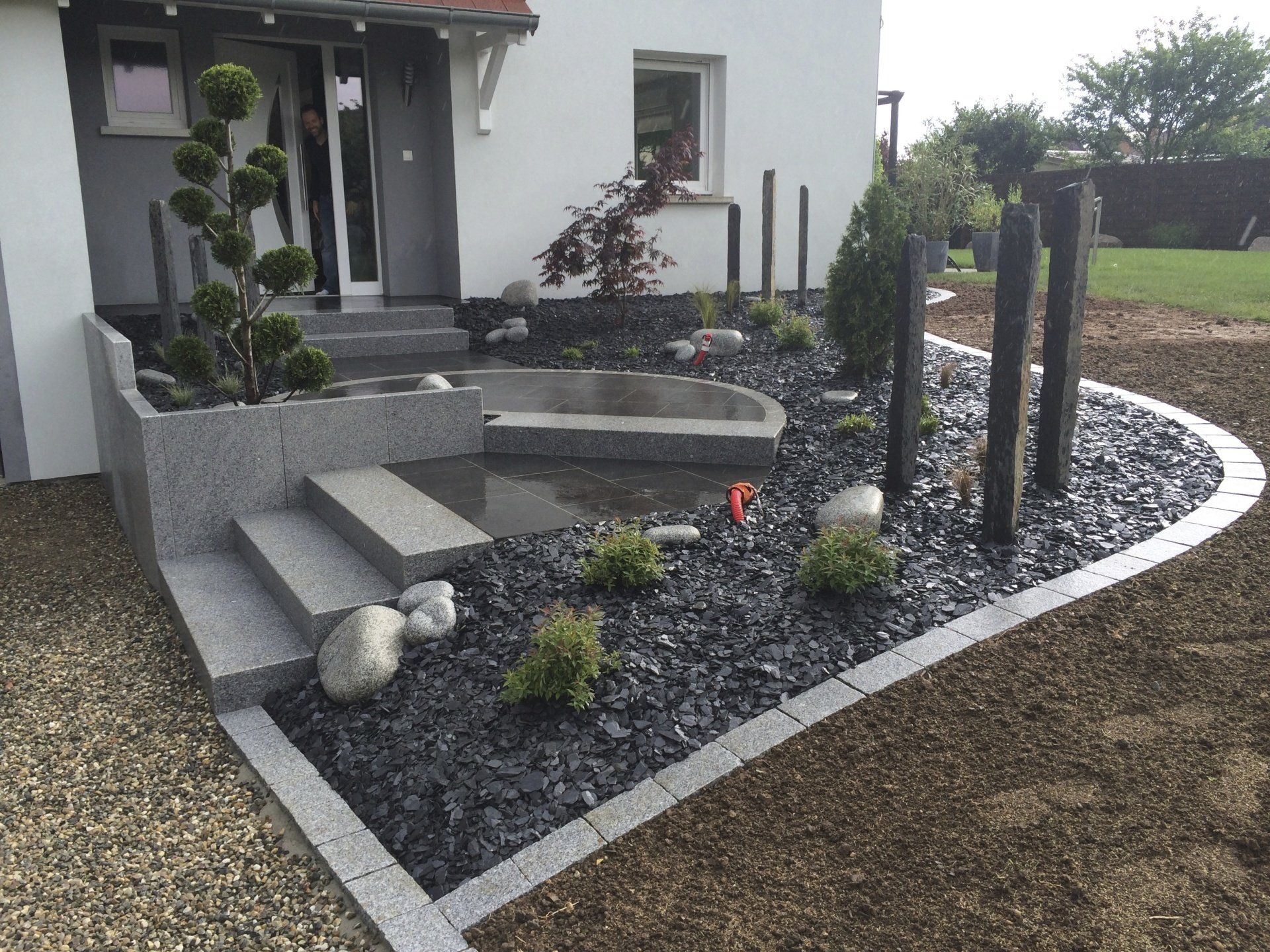 Conception et mise en place : jardins