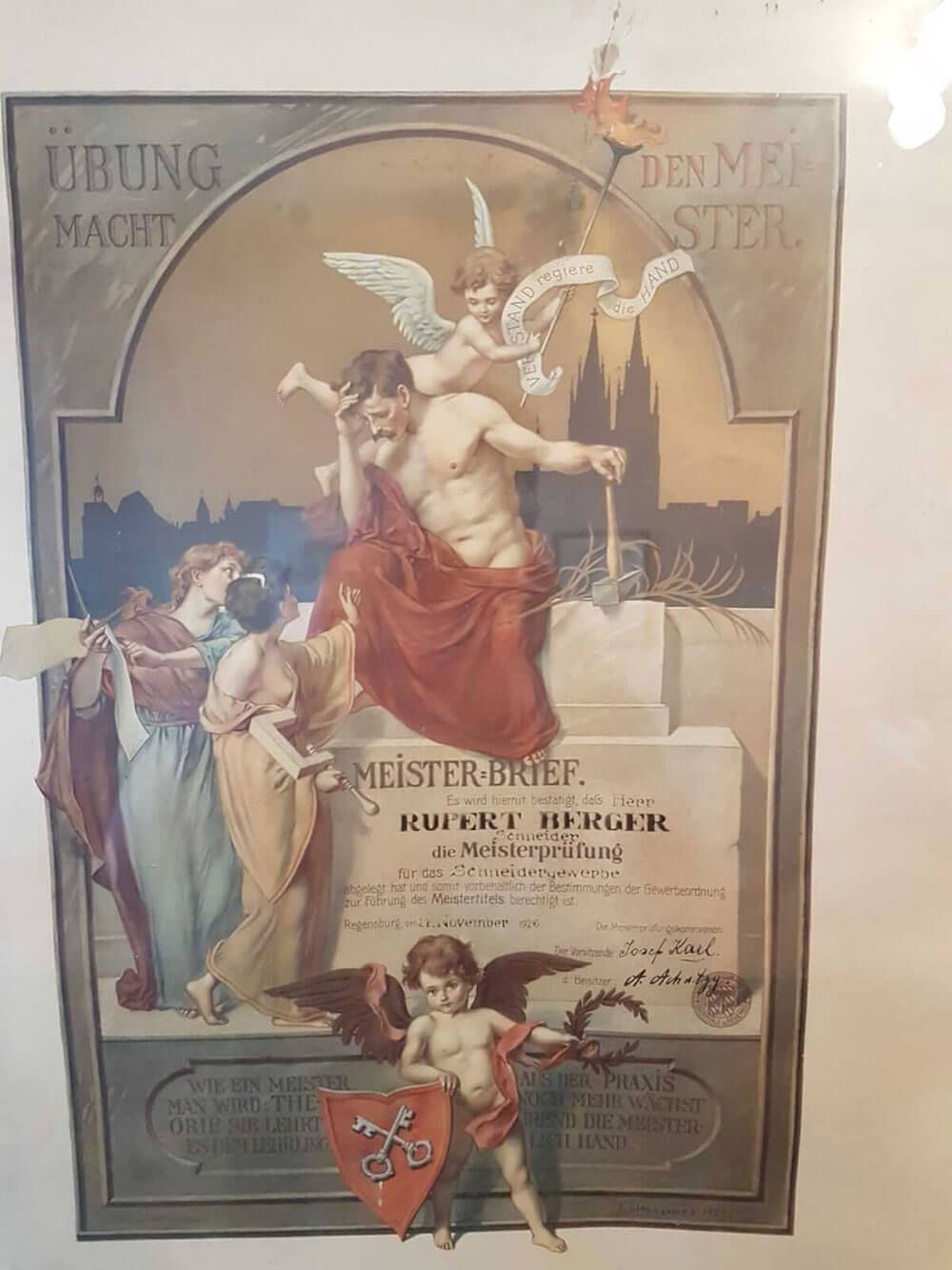 Metzgerei Hummel Meisterbrief