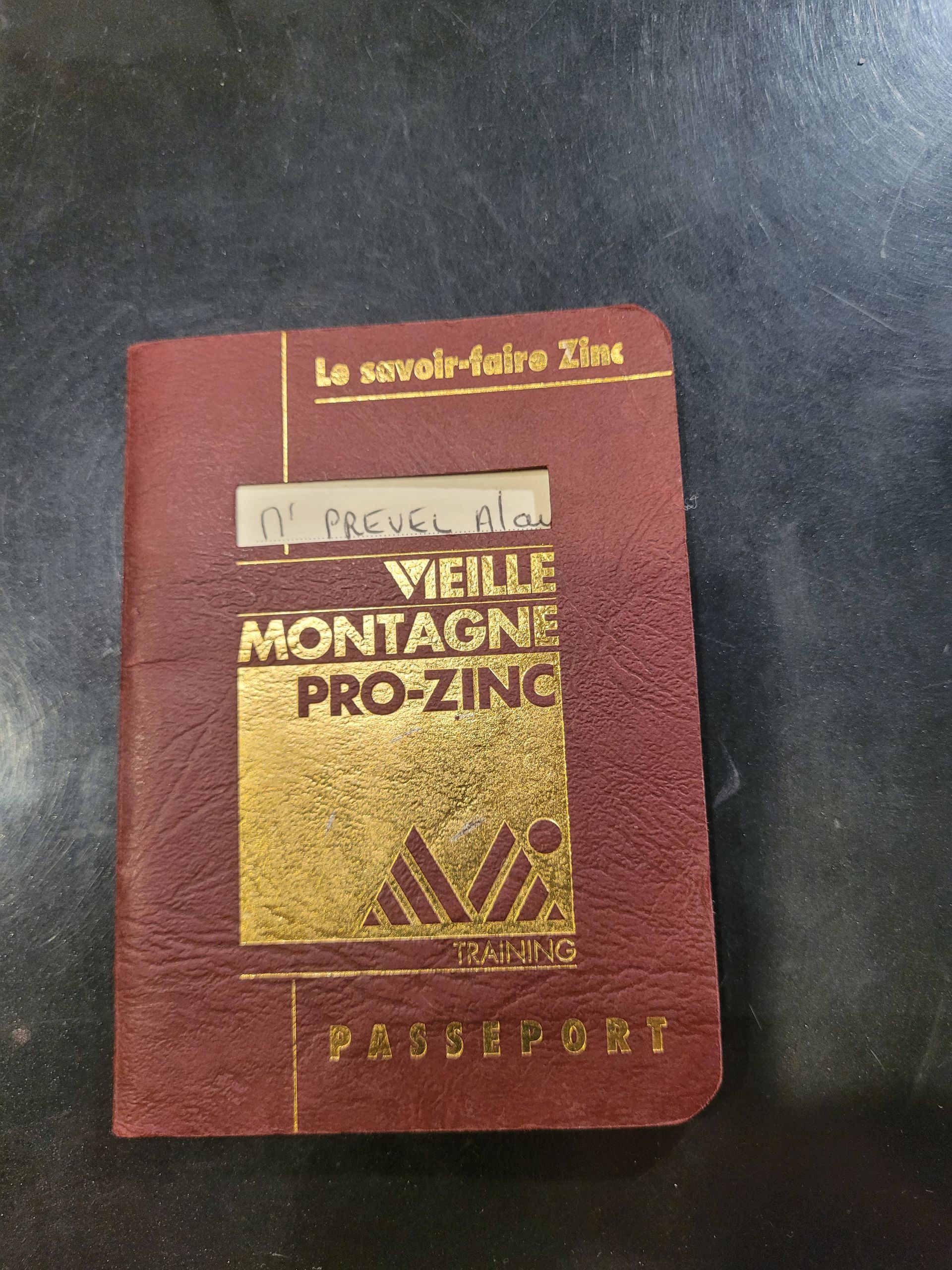 Diplôme de zingueur