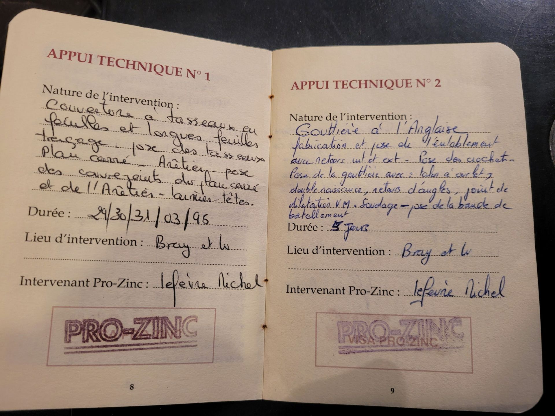 Diplôme de M. PREVEL Pages 1 et 2