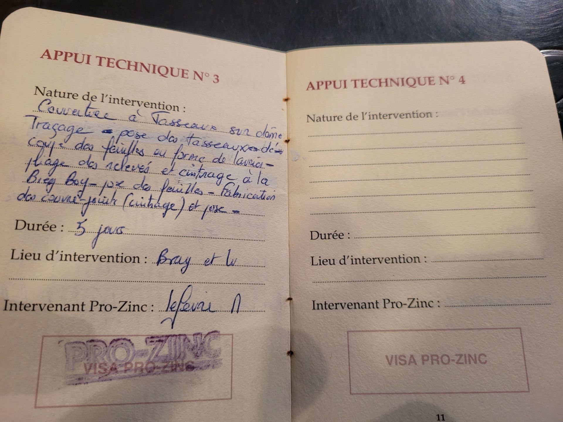 Diplôme de M. PREVEL Pages 3 et 4