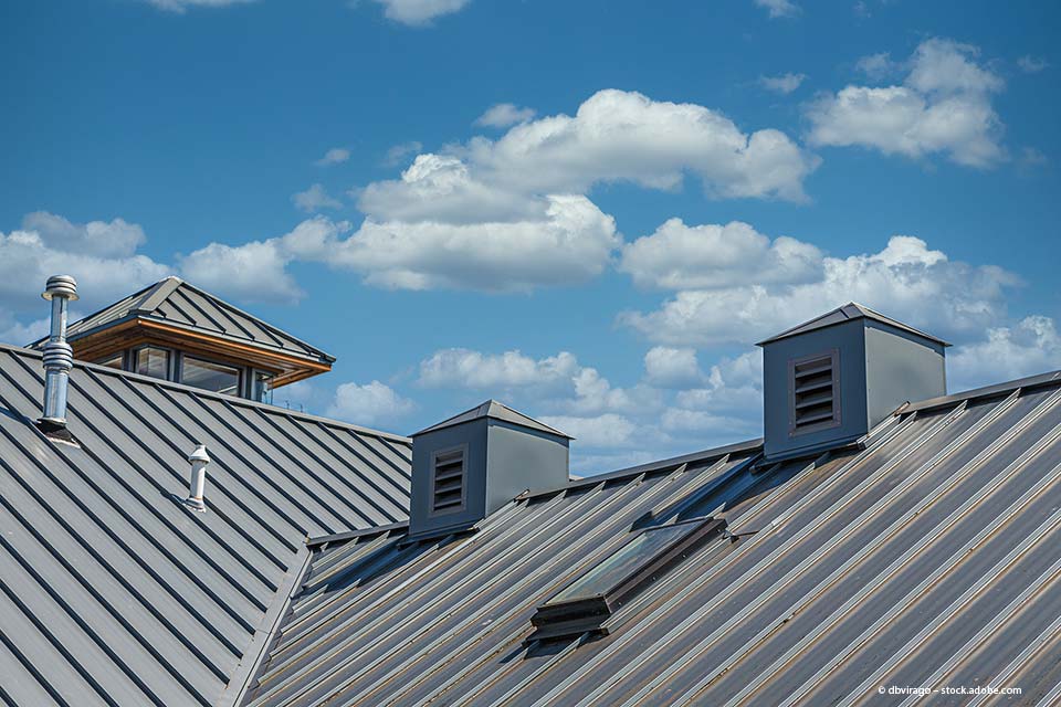 Bedachung aus Metallblech von Blechnerei und Haustechnik Rommler