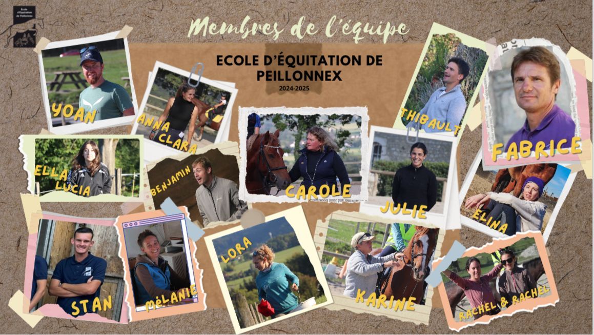 présentation école d'équitation 