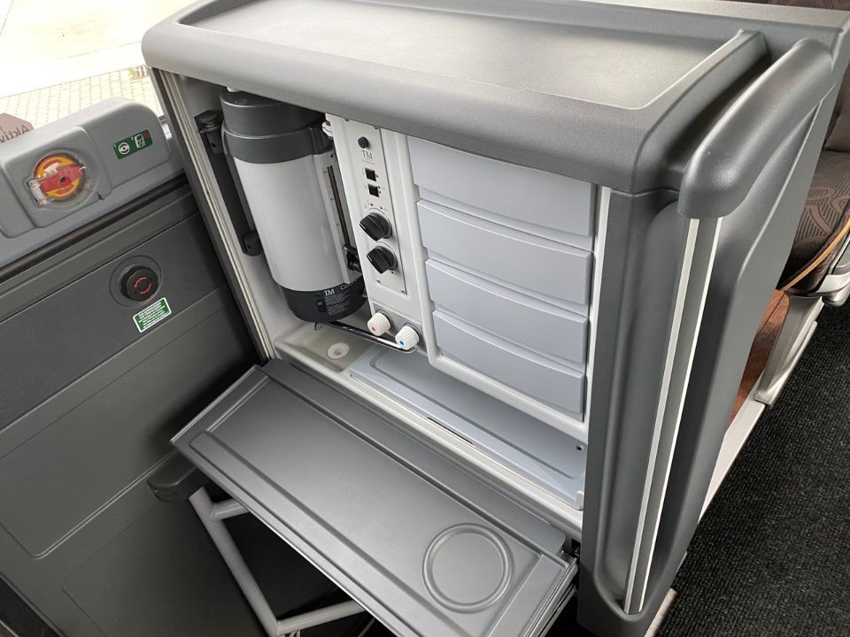 Kochnische in einem Bus von Omnibus-Reiseverkehr Reinhold Rabenstein KG