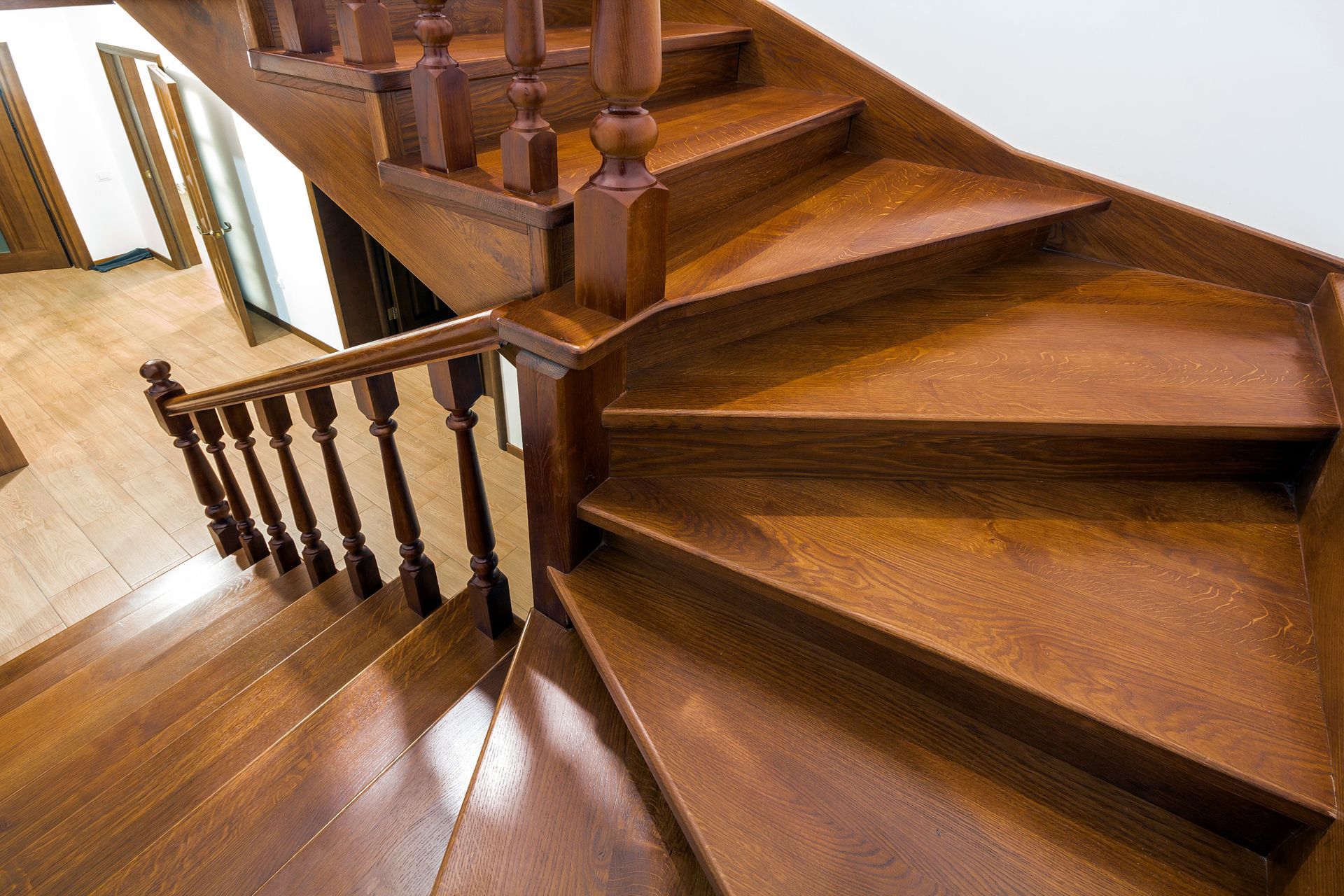 Holztreppe