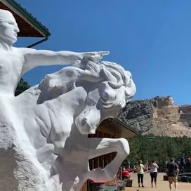 Although it's a work in progress, the Crazy Horse Memorial is destined to be..