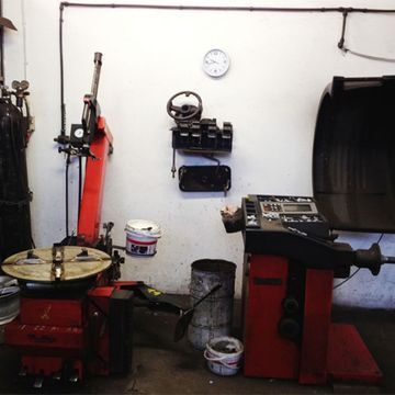 Werkstatt vom Reifenservice Ruppel