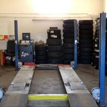 Werkstatt vom Reifenservice Ruppel