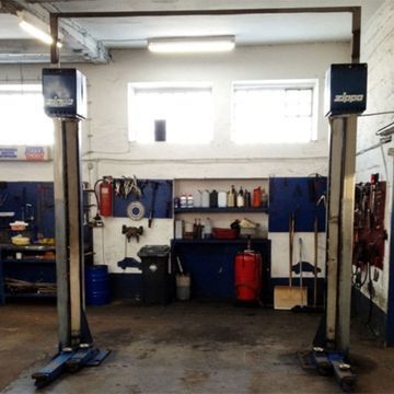 Werkstatt vom Reifenservice Ruppel