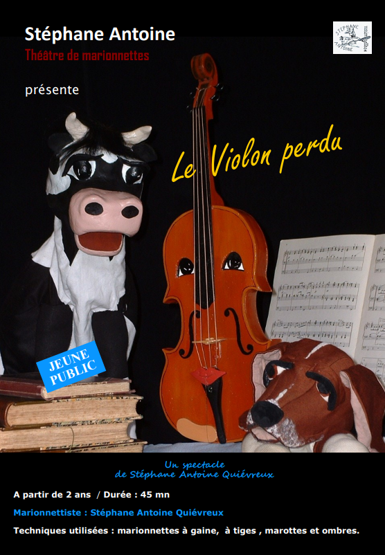 La première de couverture du Violon perdu