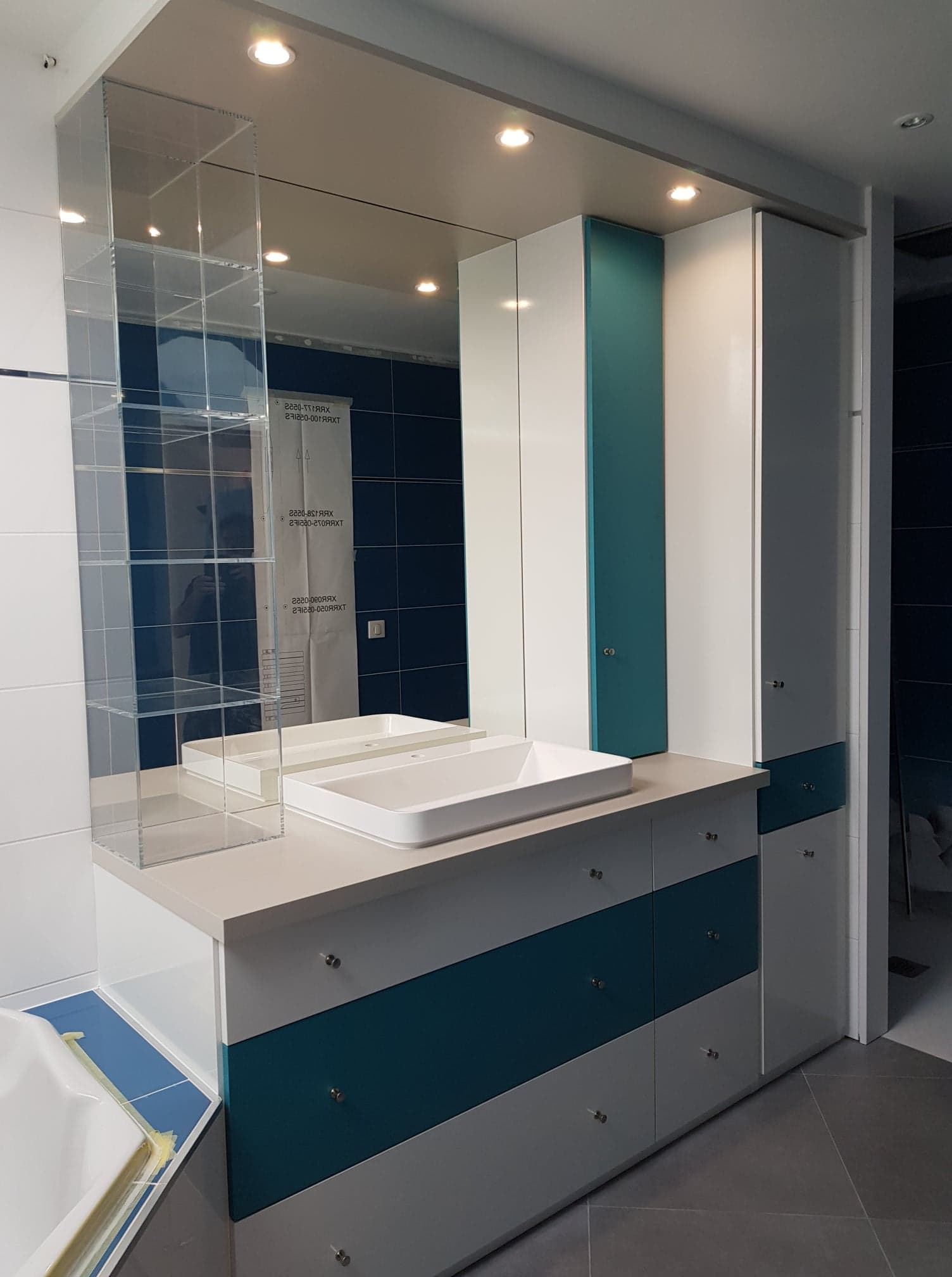 placard salle de bains