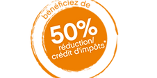 Logo réduction d'impôt.