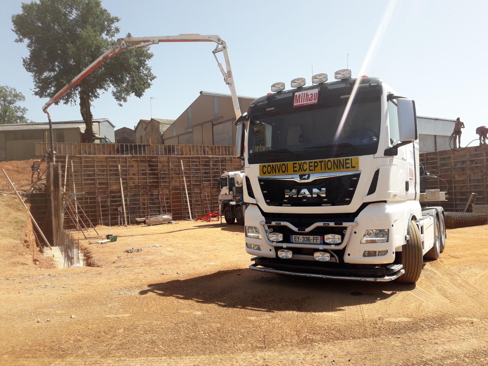 Location d'engin avec chauffeur