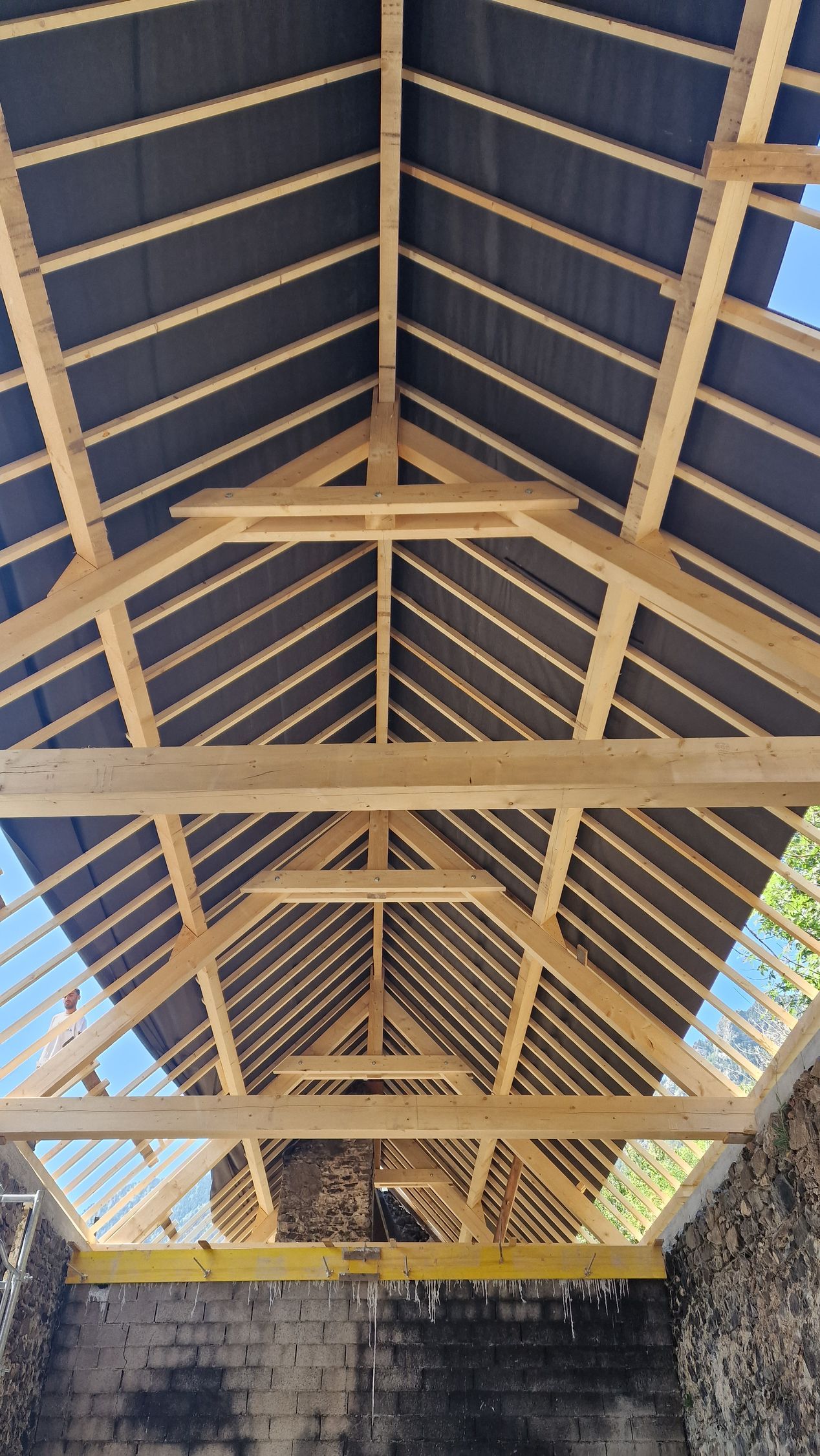 Charpente et isolant