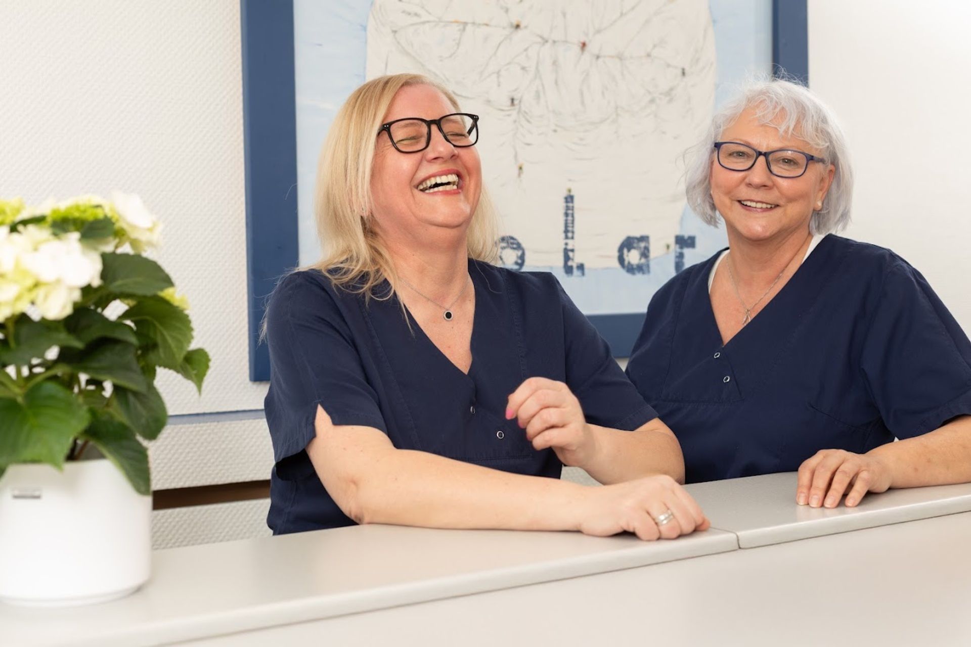 Mitarbeiter der Zahnarztpraxis Claudia Uferkamp