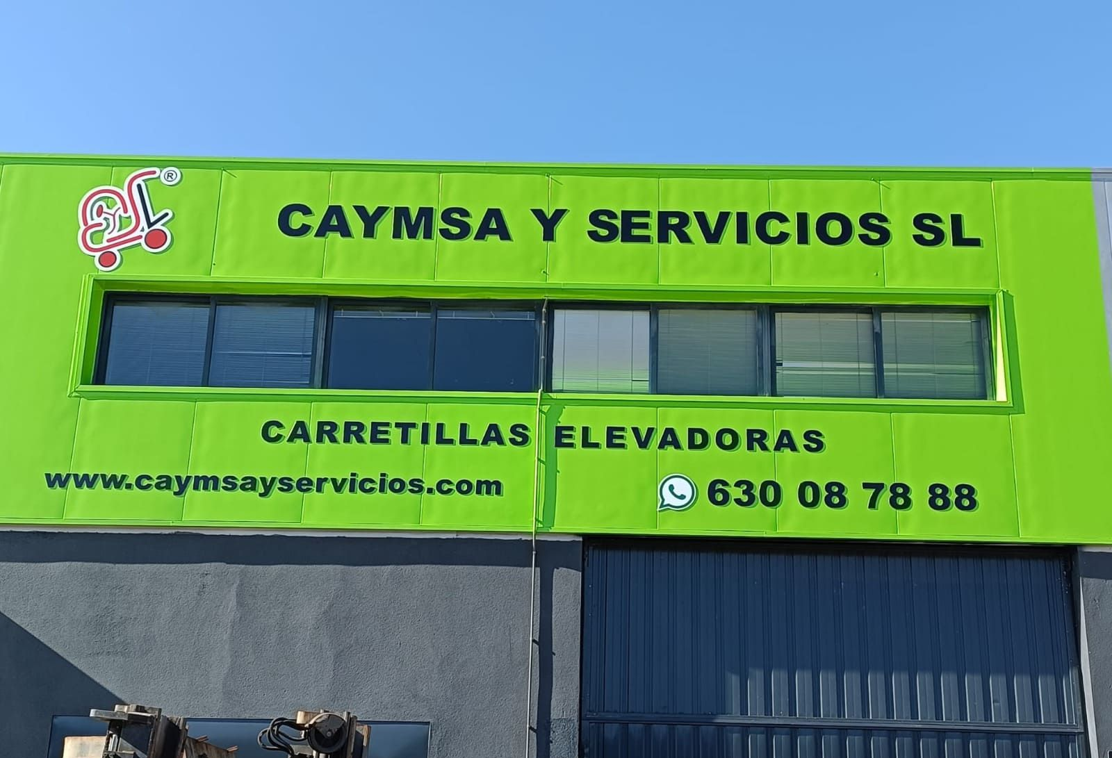 Caymsa y Servicios - carretillas elevadoras Sevilla, materiales de construcción y suministros en Bollullos de la Mitación