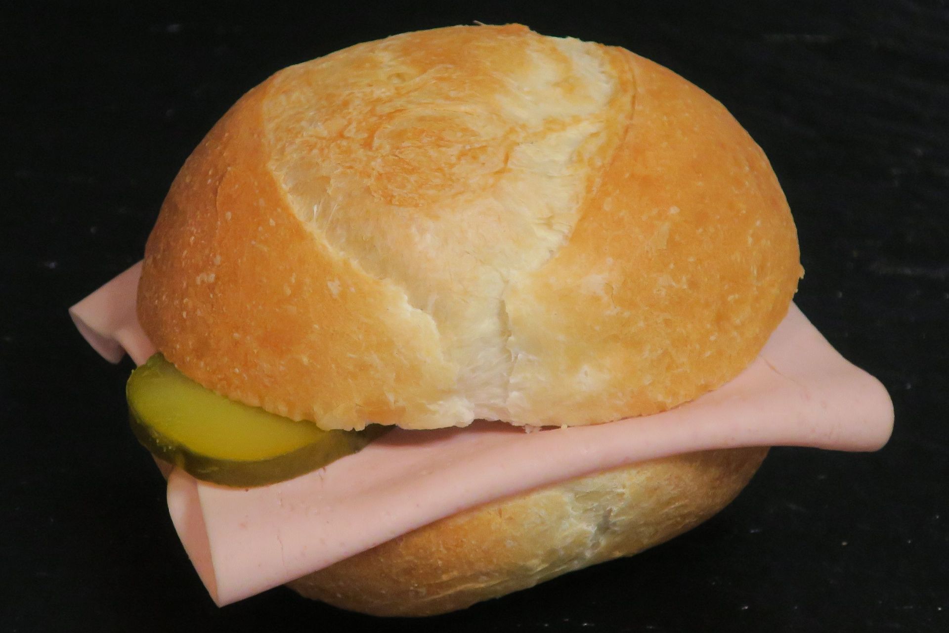 Fleischkäse-Sandwich