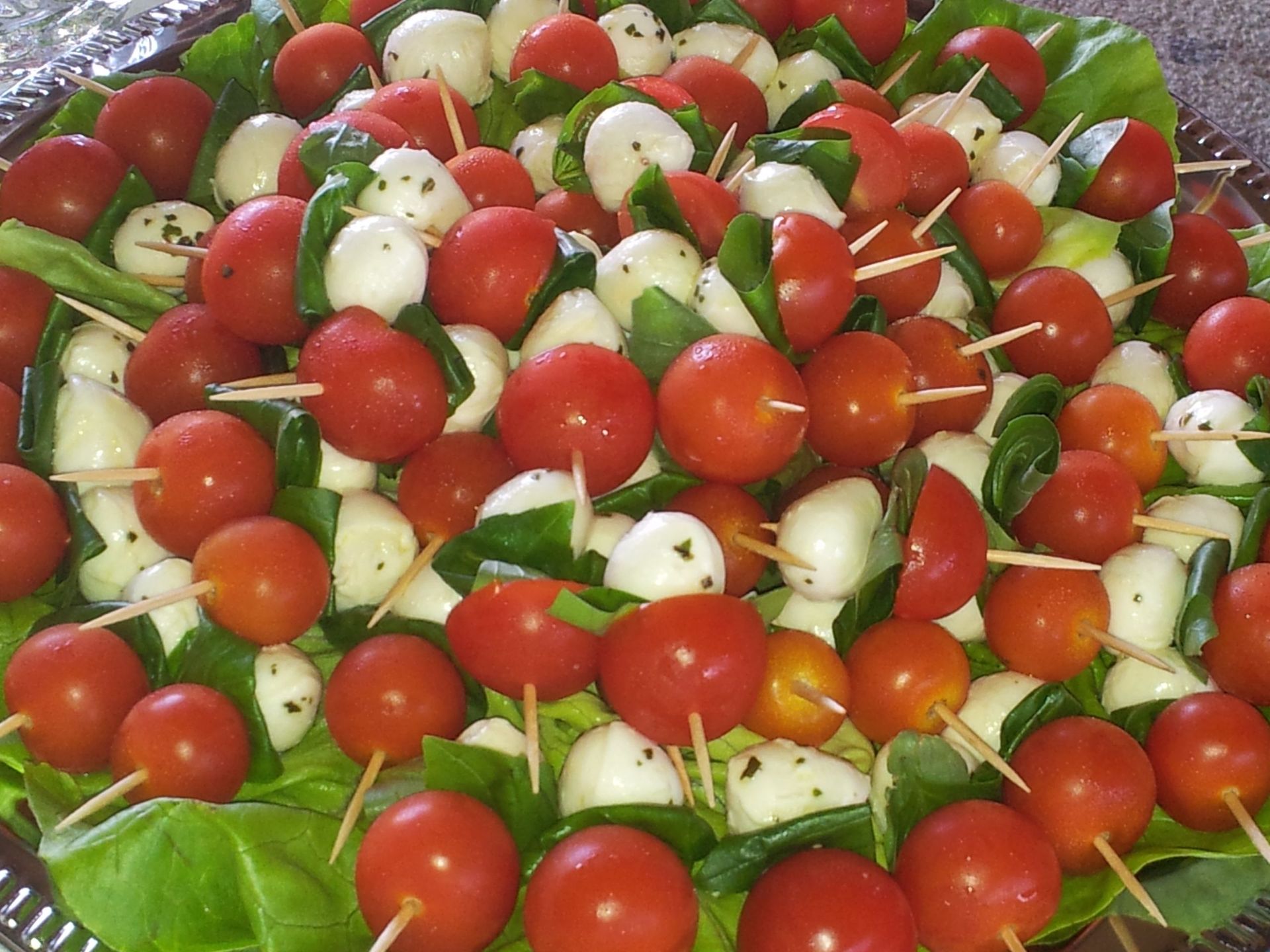 Tomaten-Mozzarella Spiessli