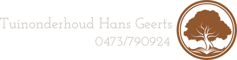 Tuinonderhoud aanleg Hans Geerts Logo
