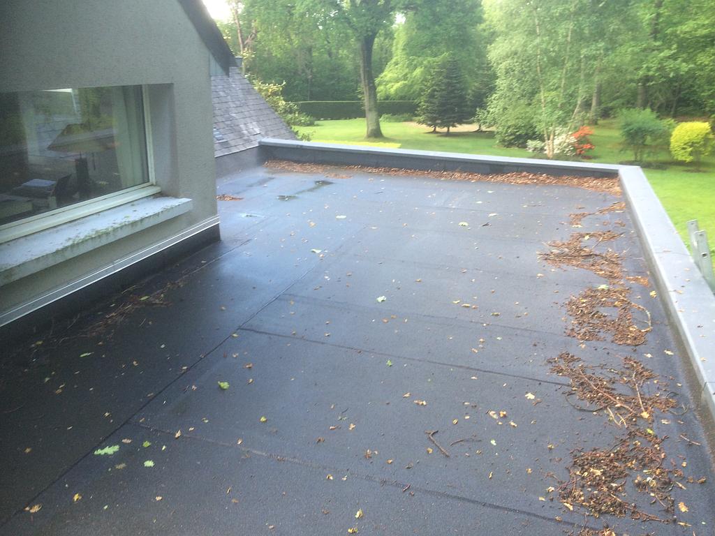 Étanchéité de toiture plate