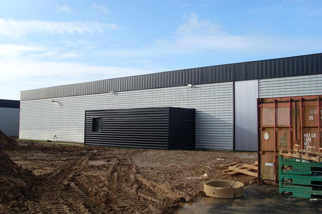 Bac acier - toiture plate