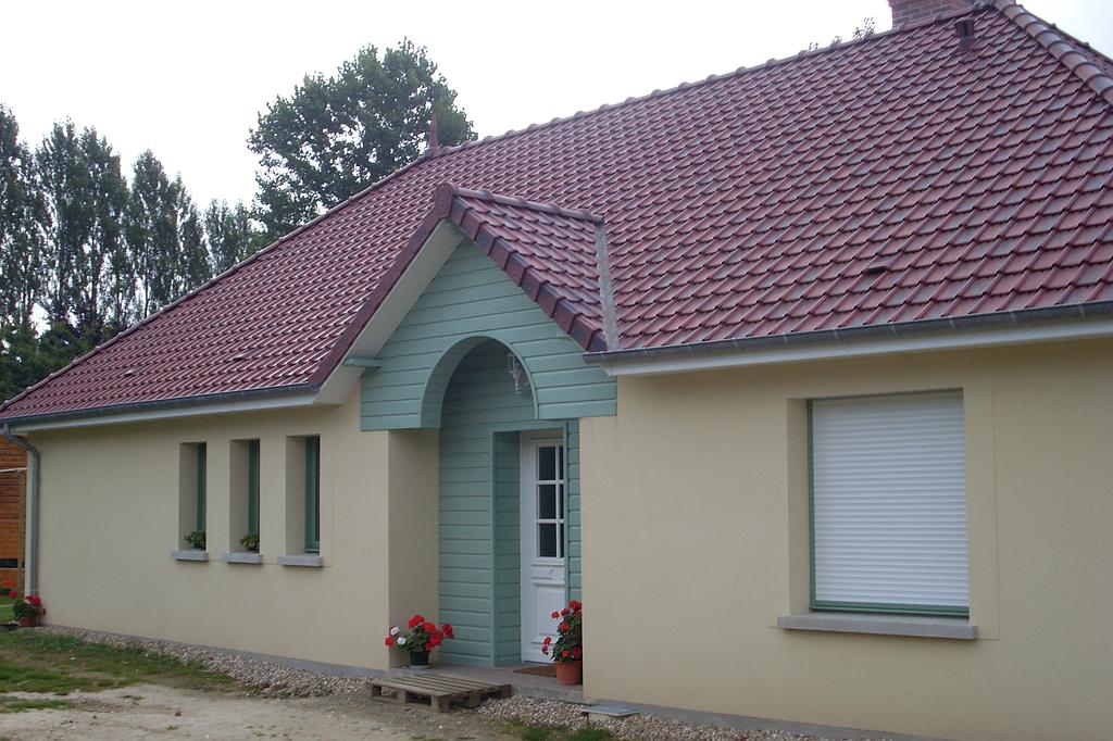 Couverture d'une maison Tuiles