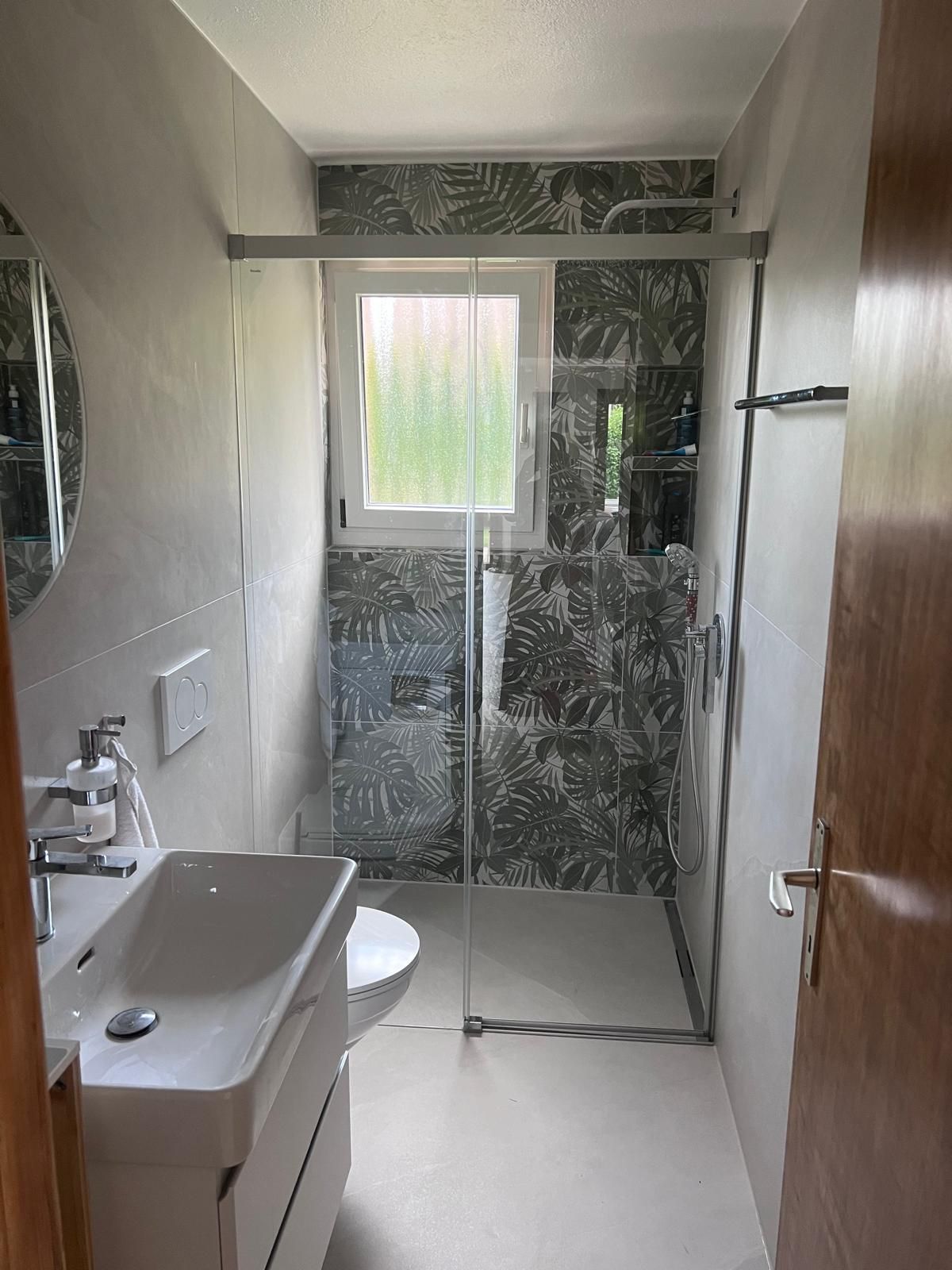 Transformation complète de salle de bains