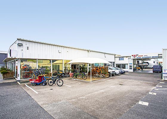 Devanture de la partie concernant Ah Bike