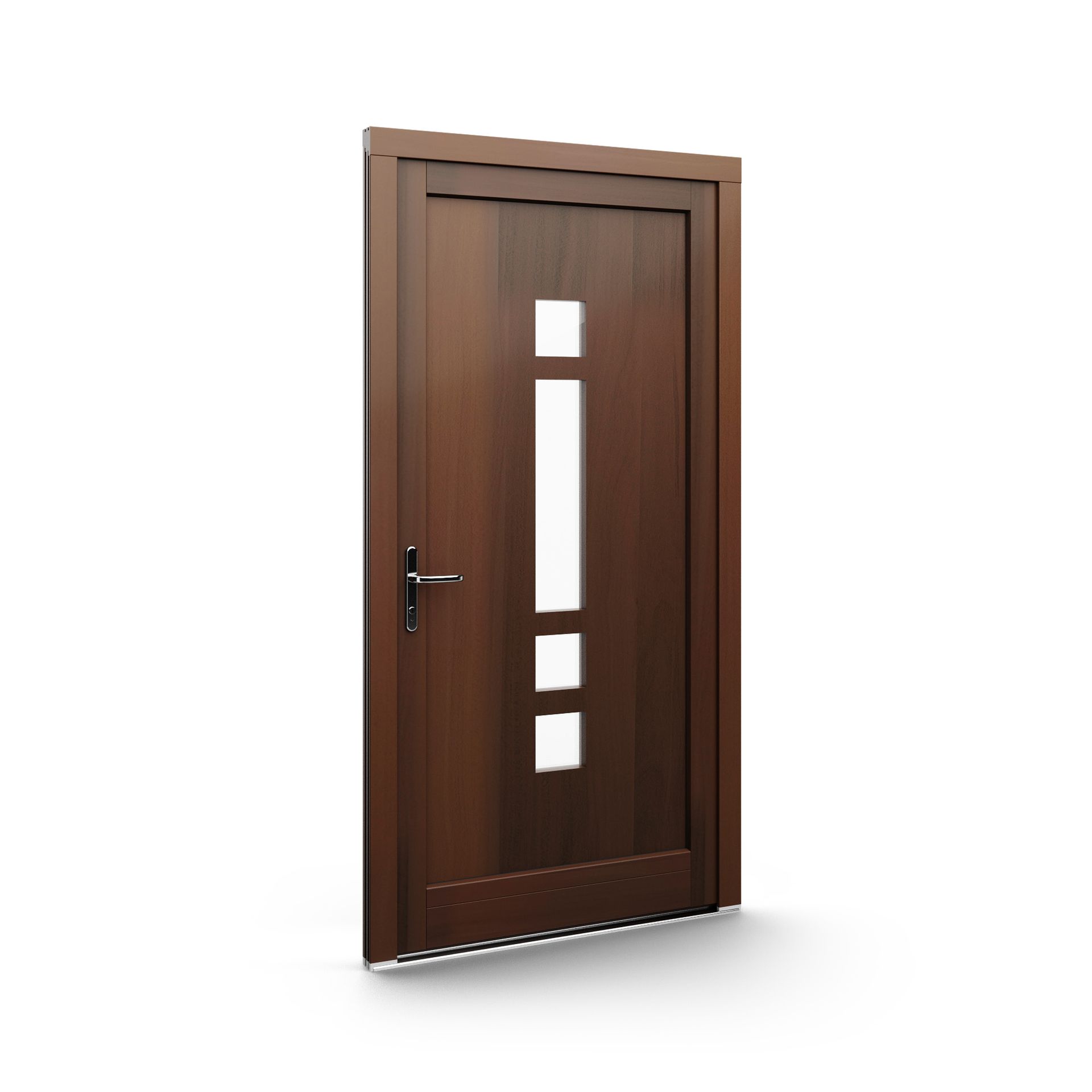 Porte Ekookna en bois ajouré