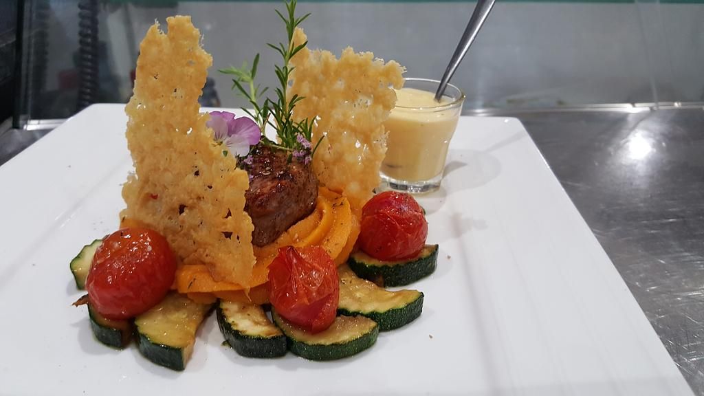 Plats de courgettes