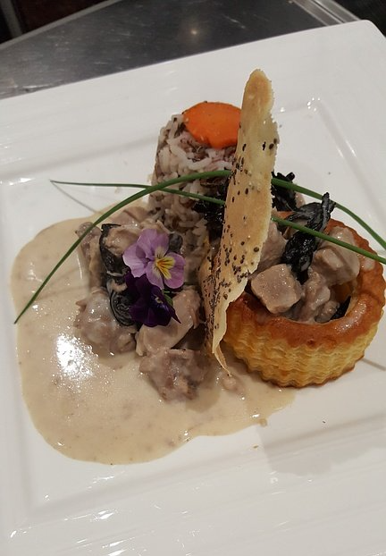 Plats de champignons