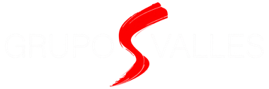 Logotipo rojo estilizado con forma de &laquo;S&raquo; sobre fondo blanco