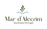 Mar d'Alecrim logo com olive sprig and blue wave, labeled “Southwest Portugal”