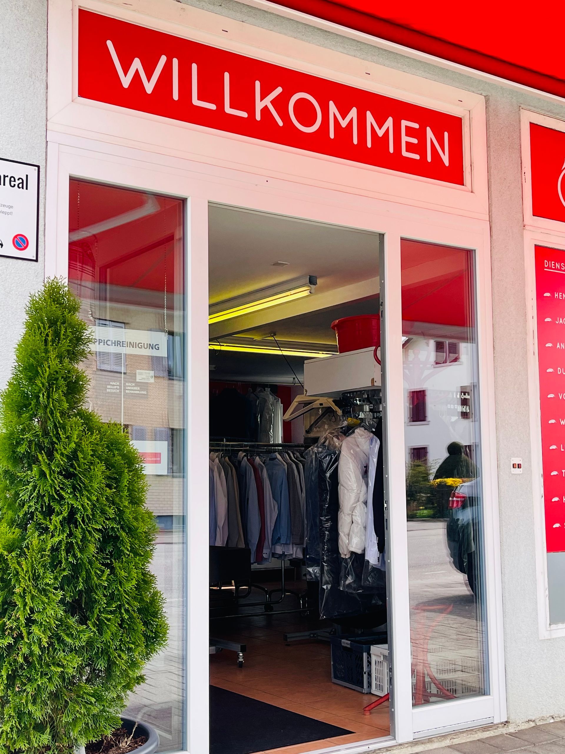 Eingang der TEXTILPFLEGE YILDIZ