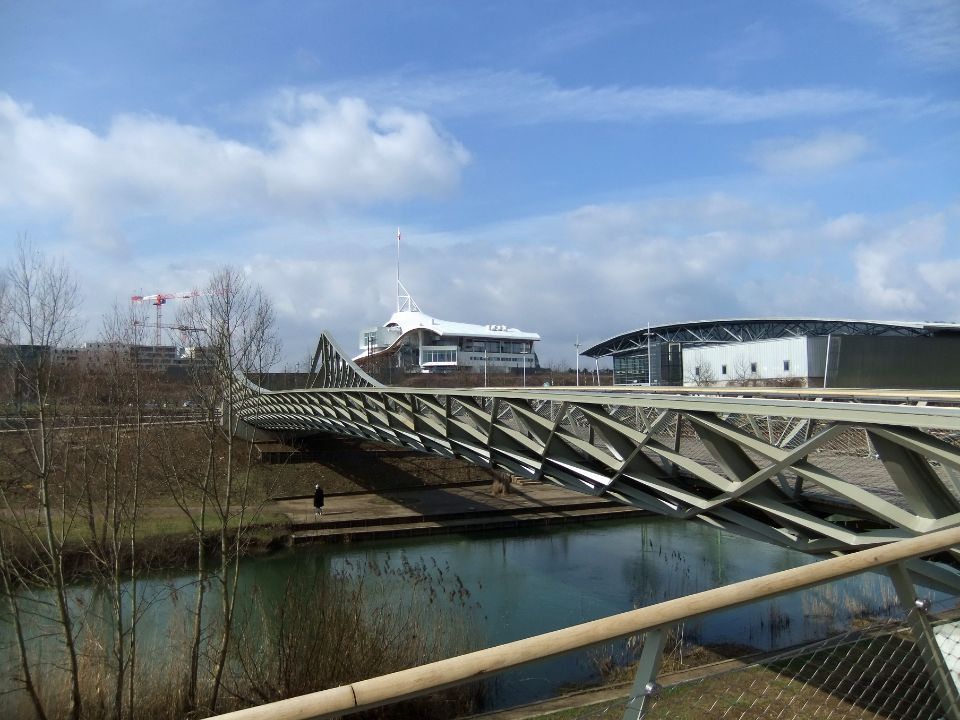 Staalconstructie brug